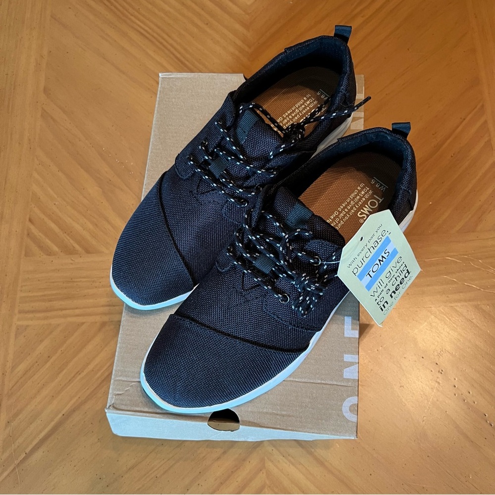Toms Del Rey Poly Canvas Tennis Shoe